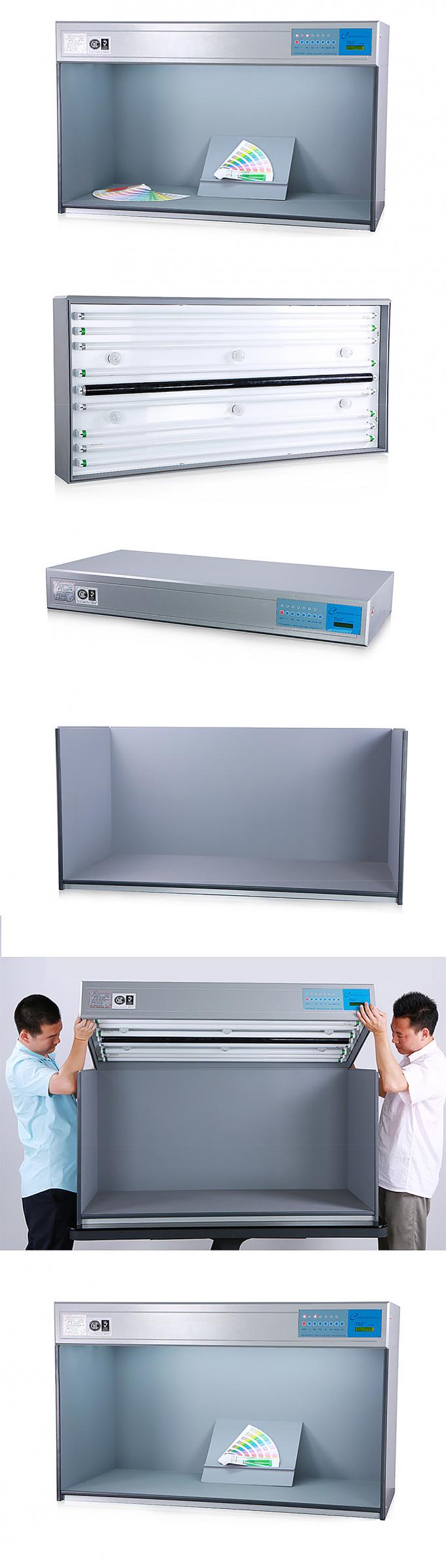 جعبه نور TILO با اندازه بزرگ 120 سانتی متر کابینت ارزیابی رنگ با D65 * 2 / TL84 * 2 / U35 * 2 / UV * 1 / F * 4 (110V) مدل P120