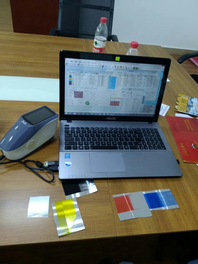 صفحات پلاستیکی دستگاه تست طیف سنجی مستربچ رنگ با نرم افزار تطبیق رنگ YS3060
