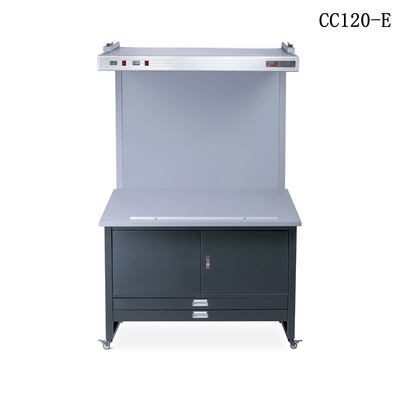 CC120-E D65 Color Proof Station Light Box With Cupboards And Drawers 135x90cm